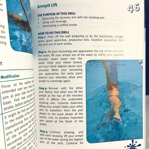 The 100 Best Swimming Drills & Swim Technique - Paperback Book -by Blythe Lucero - Picture 8 of 8